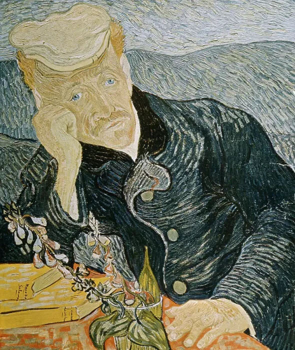 Framed Print : Dr. Gachet by Vincent van Gogh Framed Print : Dr. Gachet by Vincent van Gogh
