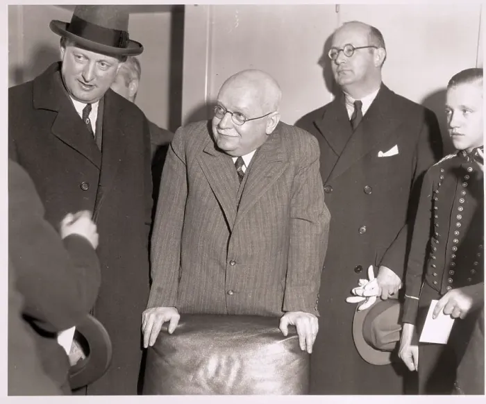 Framed Print : Dr. Hans Luther Arrives In Us As Amb Framed Print : Dr. Hans Luther Arrives In Us As Amb