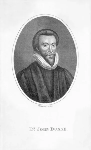 John Donne Print, 1573-1631 British Poet. Art Prints, Posters