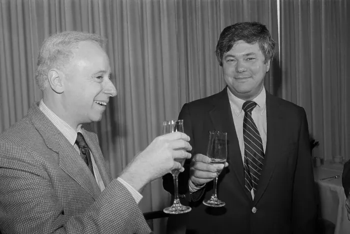 Framed Print : Dr. Joseph Goldstein and Dr. Michael Brown Toasting Framed Print : Dr. Joseph Goldstein and Dr. Michael Brown Toasting