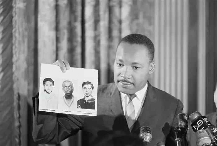 Framed Print : Dr. Martin Luther King, Jr. at News Conference Framed Print : Dr. Martin Luther King, Jr. at News Conference