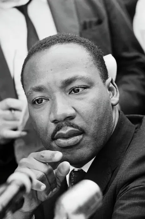 Framed Print : Dr. Martin Luther King Jr. Speaking on Voters Rights