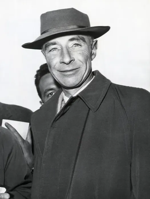 Framed Print : Dr, Oppenheimer At Airport In Paris Framed Print : Dr, Oppenheimer At Airport In Paris