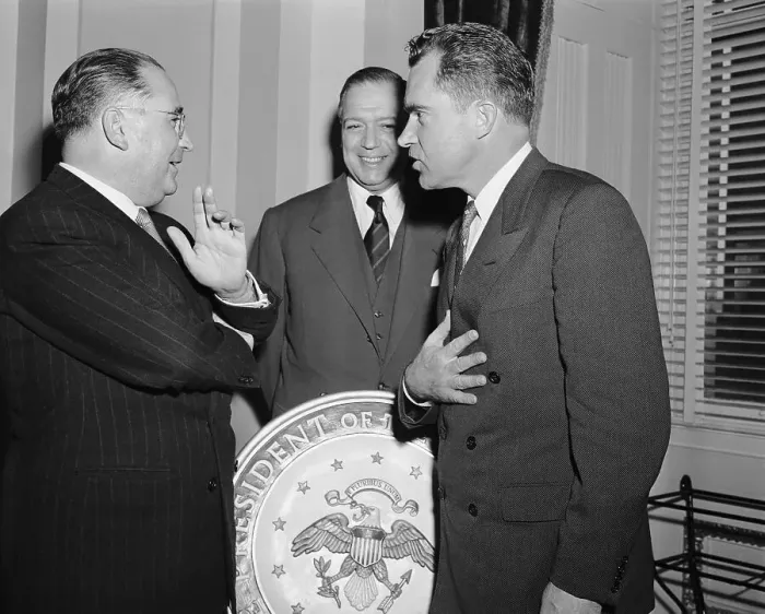 Framed Print : Dr. Paulo Cunha, Luis Esteves, and Richard M. Nixon Framed Print : Dr. Paulo Cunha, Luis Esteves, and Richard M. Nixon