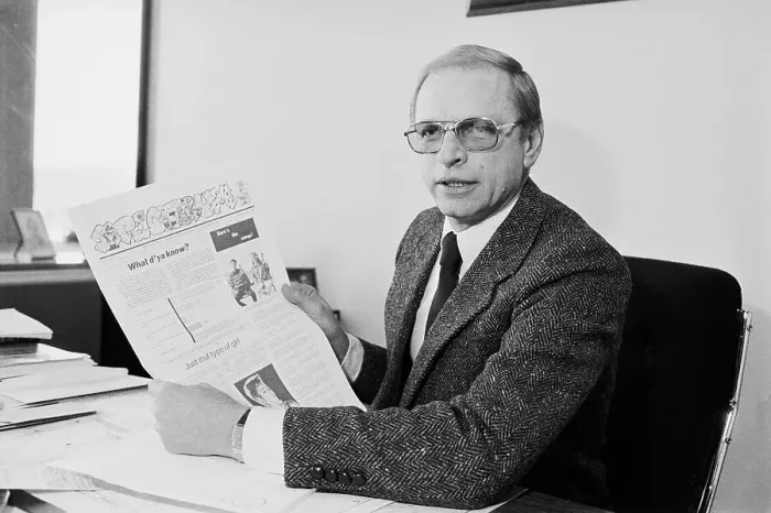 Framed Print : Dr. Robert Reynolds Holding School Paper