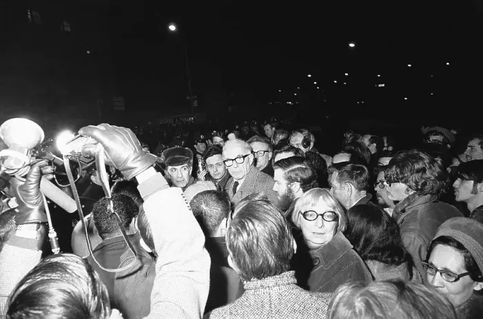 Framed Print : Dr. Spock Arrested at an Anti-Draft Demonstration Framed Print : Dr. Spock Arrested at an Anti-Draft Demonstration
