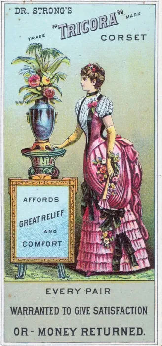 Framed Print : Dr. Strongs Tricora Corset Framed Print : Dr. Strongs Tricora Corset