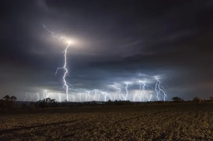 Framed Print : A Dramatic Lightning Thunderstorm Photo with Multiple Lightning Strikes, Magaliesburg, Gauteng Province, South Africa Framed Print : A Dramatic Lightning Thunderstorm Photo with Multiple Lightning Strikes, Magaliesburg, Gauteng Province, South Africa