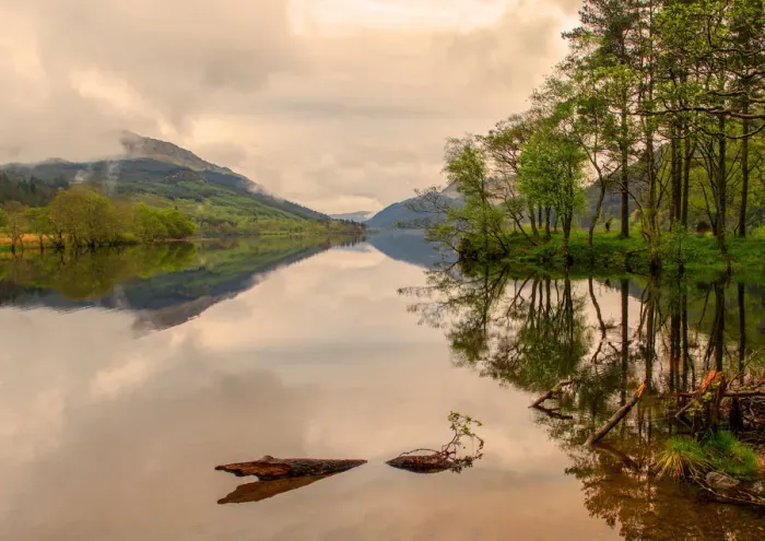 Framed Print : Dramatic Reflections and sky, Argyll, Scotland Framed Print : Dramatic Reflections and sky, Argyll, Scotland