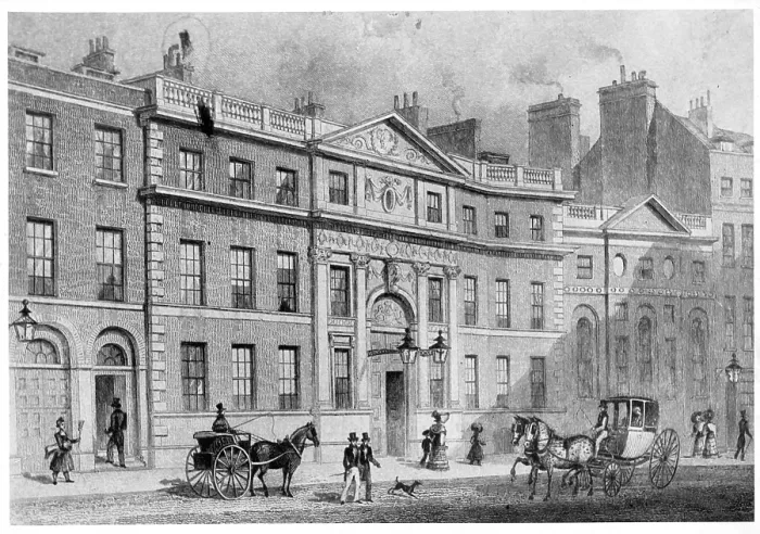 Framed Print : DRAPERS HALL Framed Print : DRAPERS HALL