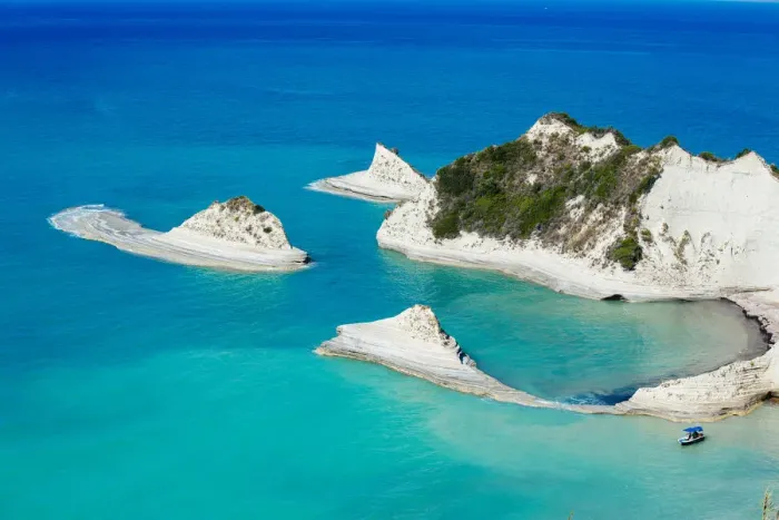 Framed Print : Drastis Cape on Corfu Island, Ionian Islands, Greece Framed Print : Drastis Cape on Corfu Island, Ionian Islands, Greece