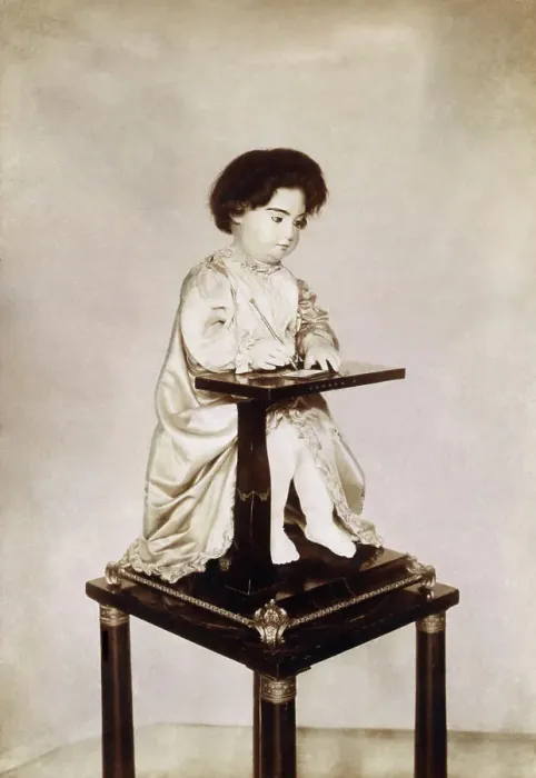 Framed Print : Drawing Automaton by Pierre Jacquet-Droz Framed Print : Drawing Automaton by Pierre Jacquet-Droz
