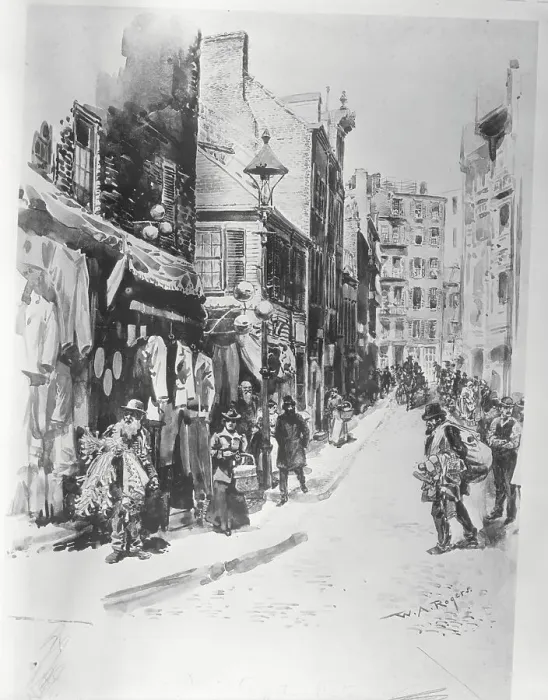 Framed Print : Drawing of Jewish Ghetto Framed Print : Drawing of Jewish Ghetto