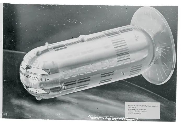 Framed Print : Drawing of a Manned Satellite Space Station Framed Print : Drawing of a Manned Satellite Space Station