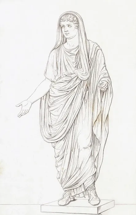Framed Print : Drawing of Nero Framed Print : Drawing of Nero