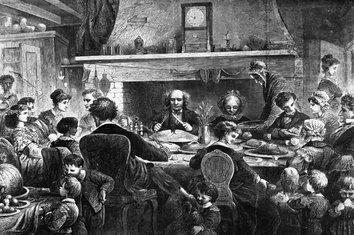 Framed Print : Drawing Of Thanksgiving @ Farm House Framed Print : Drawing Of Thanksgiving @ Farm House