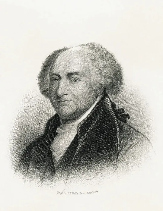 Framed Print : Drawn Portrait of Early President John Adams Framed Print : Drawn Portrait of Early President John Adams
