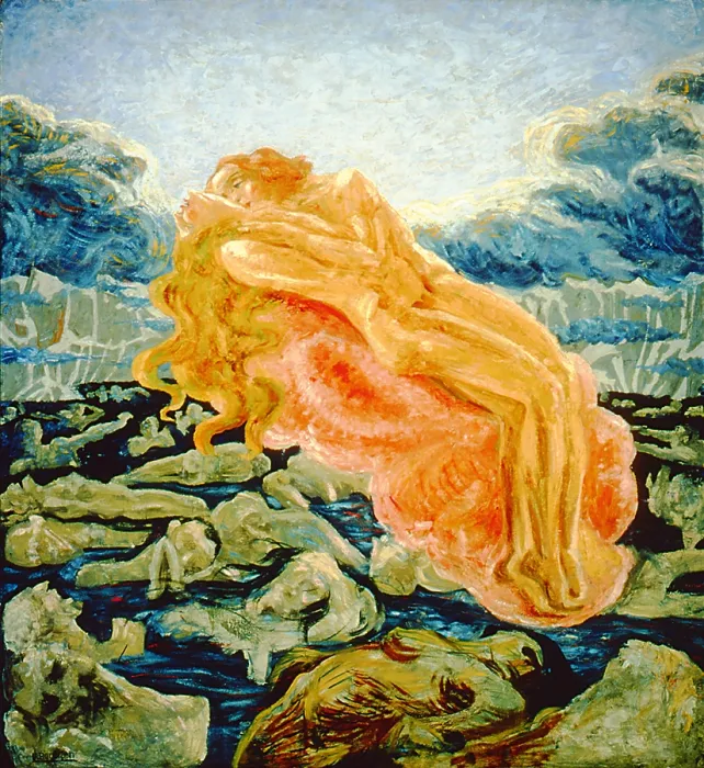 Framed Print : The Dream. Paolo And Francesca