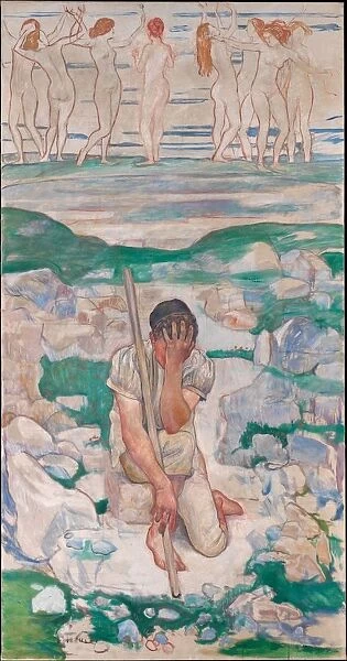 The Dream of the Shepherd (Der Traum des Hirten) 1896