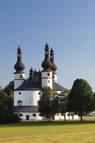 Dreifaltigkeitskirche Kappl, Chapel of the Trinity, Waldsassen, Upper Palatinate, Bavaria, Germany, Europe, PublicGround