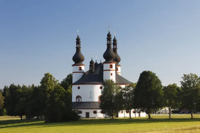 Framed Print : Dreifaltigkeitskirche Kappl, Chapel of the Trinity, Waldsassen, Upper Palatinate, Bavaria, Germany, Europe, PublicGround Framed Print : Dreifaltigkeitskirche Kappl, Chapel of the Trinity, Waldsassen, Upper Palatinate, Bavaria, Germany, Europe, PublicGround