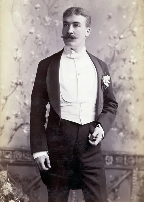 Framed Print : The Well Dressed Party Goer Of 1890 Framed Print : The Well Dressed Party Goer Of 1890
