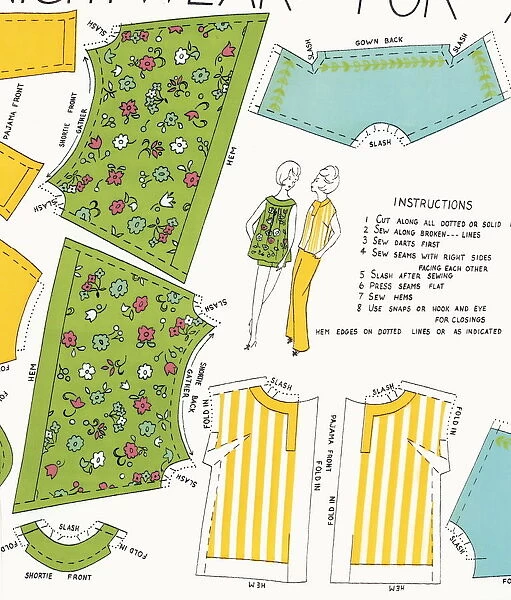 Dressmakers pattern