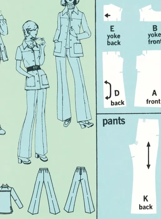Framed Print : Dressmakers pattern Framed Print : Dressmakers pattern