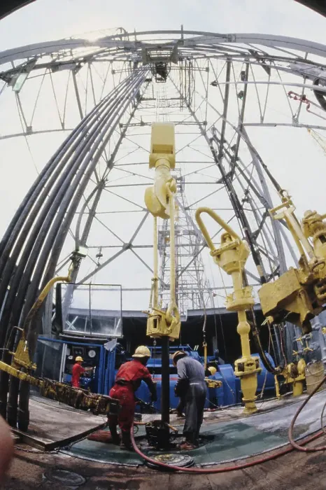 Framed Print : Drill Aboard Cognac Platform Framed Print : Drill Aboard Cognac Platform