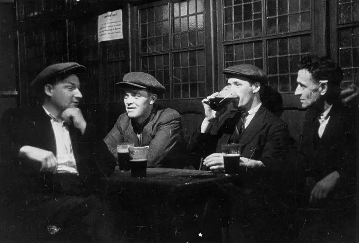 Framed Print : Drinkers In Pub Framed Print : Drinkers In Pub