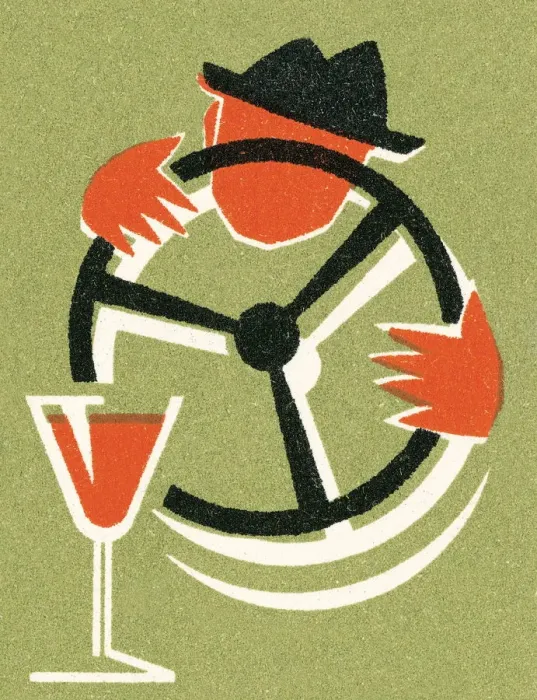 Framed Print : Drinking and driving