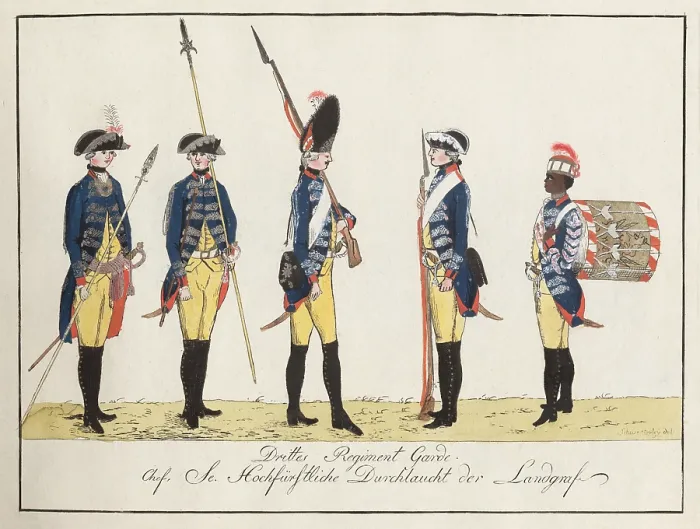 Framed Print : Drittes Regiment Garde Framed Print : Drittes Regiment Garde