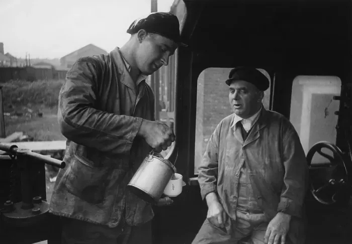 Framed Print : Driver And Fireman