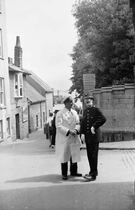 Framed Print : Driver And Policeman Framed Print : Driver And Policeman