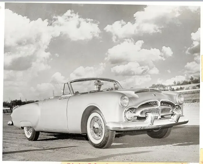 Framed Print : Driver Testing Packard Convertible Framed Print : Driver Testing Packard Convertible