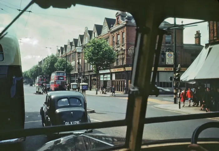 Framed Print : Driving In London Framed Print : Driving In London
