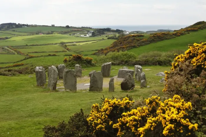 Framed Print : Drombeg Stone Circle, Megalithic culture, Glandore, Republic of Ireland, British Isles, Europe Framed Print : Drombeg Stone Circle, Megalithic culture, Glandore, Republic of Ireland, British Isles, Europe