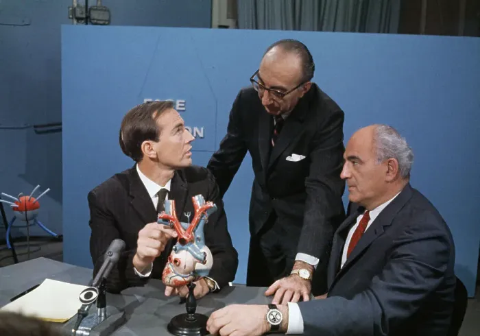 Framed Print : Drs Barnard, DeBakey And Kantrowitz Framed Print : Drs Barnard, DeBakey And Kantrowitz