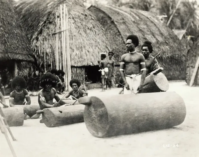 Framed Print : Drum Corps of Manus and New Guinea Framed Print : Drum Corps of Manus and New Guinea