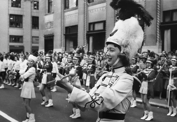 Framed Print : Drum Majorettes Framed Print : Drum Majorettes