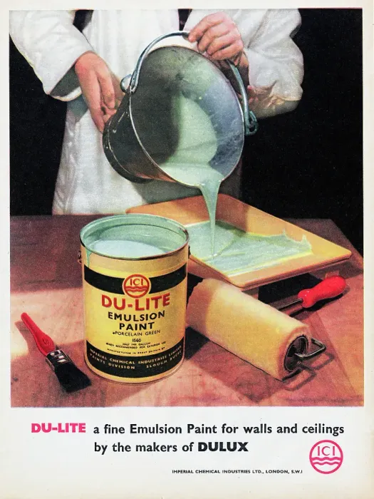 Framed Print : Du-Lite Emulsion Paint Framed Print : Du-Lite Emulsion Paint