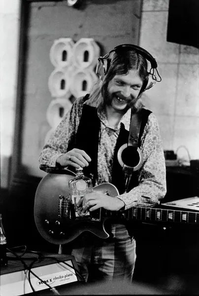 Duane Allman at Muscle Shoals Studios Print, 1969. Art Prints