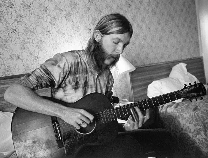 Framed Print : Duane Allman In South Carolina Framed Print : Duane Allman In South Carolina