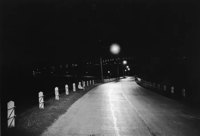 Framed Print : Duanesburg Highway At Night Framed Print : Duanesburg Highway At Night