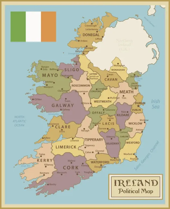 Framed Print : Dublin, 1029351350