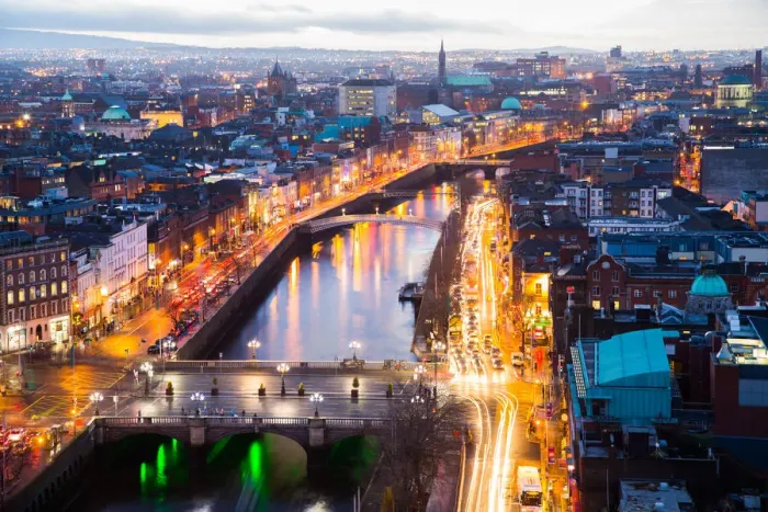 Framed Print : Dublin City Framed Print : Dublin City