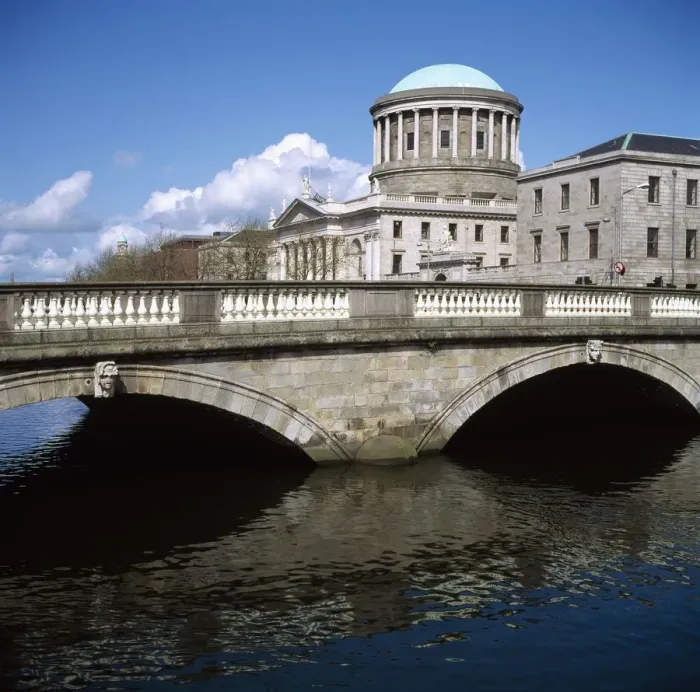 Framed Print : Dublin, The Four Courts Framed Print : Dublin, The Four Courts