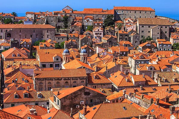 Dubrovnik, an UNESCO World Heritage Site, is a magnificent curtain of walls