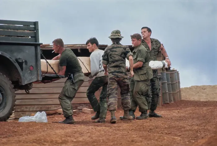 Framed Print : Duc Lap Camp, Vietnam War