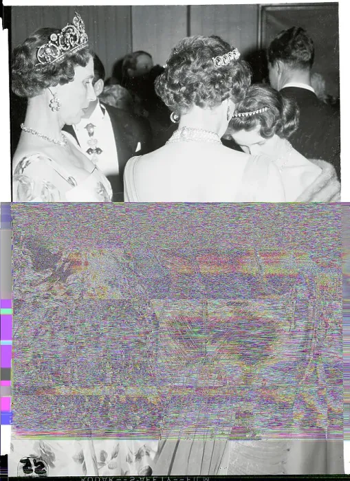 Framed Print : Duchess Marina Speaking With Helen zu Toerring-Jettenback Framed Print : Duchess Marina Speaking With Helen zu Toerring-Jettenback